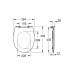 Кришка для унітаза Slim Grohe Bau Ceramic 39898000