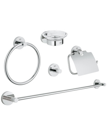 Набір аксесуарів 5 в 1 Grohe Essentials New 40344001