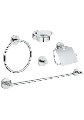Набір аксесуарів 5 в 1 Grohe Essentials New 40344001