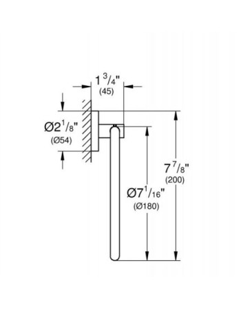 Кільце для рушника Grohe Essentials New 40365AL1