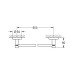Тримач для рушників Grohe Essentials New 40366GL1