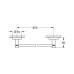 Тримач для рушників Grohe Essentials New 40366GN1