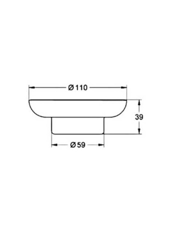 Мильниця Grohe Essentials New 40368001