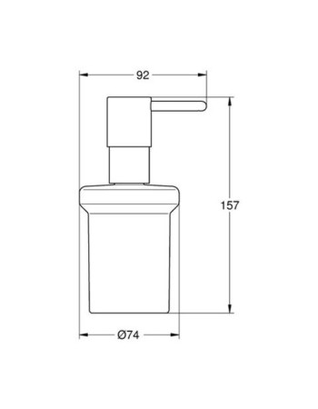 Дозатор рідкого мила Grohe Essentials New 40394001