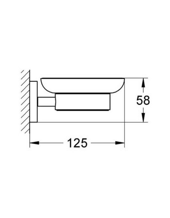 Мильниця Grohe Essentials New 40444001