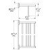 Поличка для рушників Grohe Bau Cosmopolitan Neutral 40462001