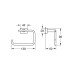Тримач для туалетного паперу Grohe Essentials Cube New 40507AL1