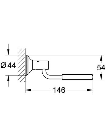 Тримач для аксесуарів Grohe Essentials Authentic 40652001