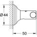 Гачок для халату Grohe Essentials Authentic 40656001