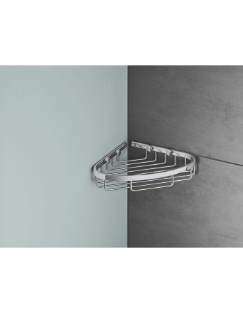 Велика кутова поличка-решітка Grohe Bau Cosmopolitan Neutral 40663001