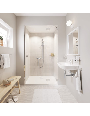 Велика кутова поличка-решітка Grohe Bau Cosmopolitan Neutral 40663001