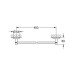 Тримач для рушників Grohe Essentials New 40688001