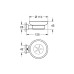Мильниця Grohe Essentials Cube New 40754001