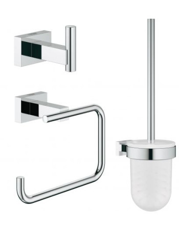 Набір аксесуарів 3 в 1 Grohe Essentials Cube New 40757001