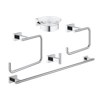 Набір аксесуарів 5 в 1 Grohe Essentials Cube New 40758001