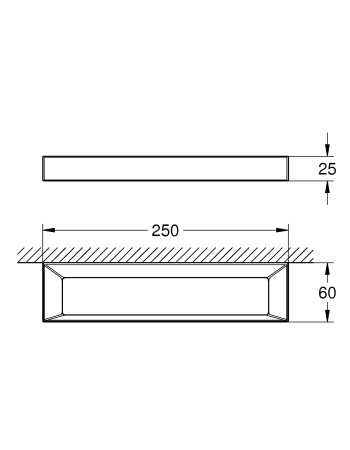 Кільце для рушника Grohe Selection Cube 40766000