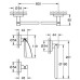 Набір аксесуарів 4 в 1 Grohe Essentials New 40776001