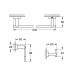 Набір аксесуарів 3 в 1 Grohe Essentials Cube New 40777001