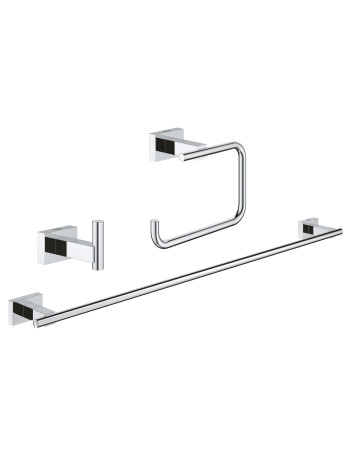 Набір аксесуарів 3 в 1 Grohe Essentials Cube New 40777001