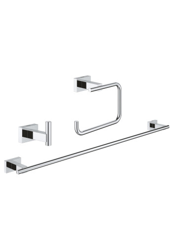 Набір аксесуарів 3 в 1 Grohe Essentials Cube New 40777001