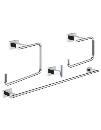 Набір аксесуарів 4 в 1 Grohe Essentials Cube New 40778001