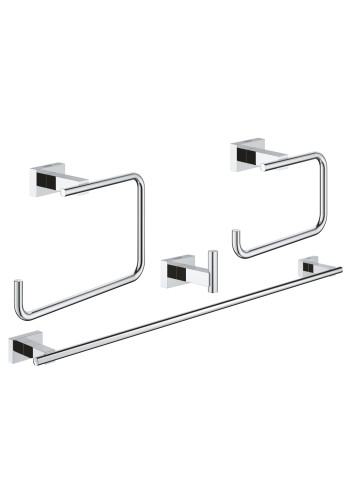 Набір аксесуарів 4 в 1 Grohe Essentials Cube New 40778001