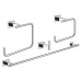 Набір аксесуарів 4 в 1 Grohe Essentials Cube New 40778001