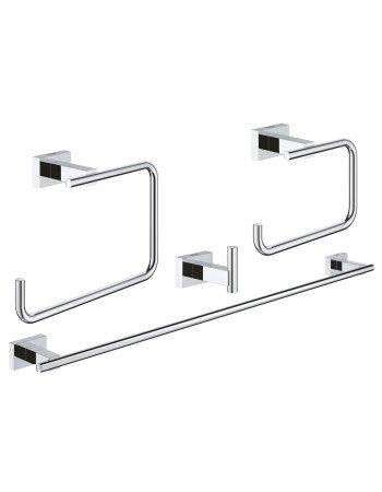 Набір аксесуарів 4 в 1 Grohe Essentials Cube New 40778001