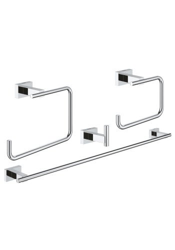 Набір аксесуарів 4 в 1 Grohe Essentials Cube New 40778001