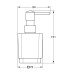 Дозатор рідкого мила Grohe Selection Cube 40805000