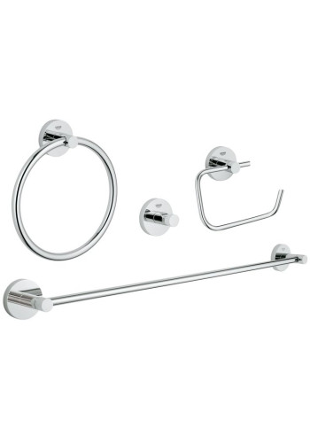 Набір аксесуарів 4 в 1 Grohe Essentials New 40823001