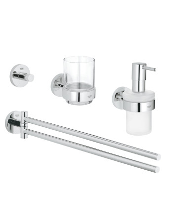 Набір аксесуарів 4 в 1 Grohe Essentials New 40846001