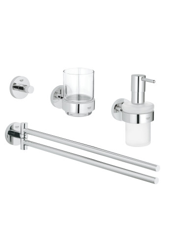 Набір аксесуарів 4 в 1 Grohe Essentials New 40846001