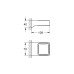 Тримач для аксесуарів Grohe Selection Cube 40865000