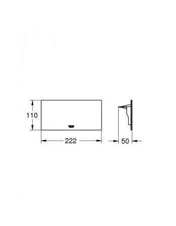 Поличка для змішувача Grohe Plus 40954000