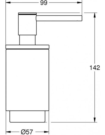 Дозатор рідкого мила Grohe Selection 41028000