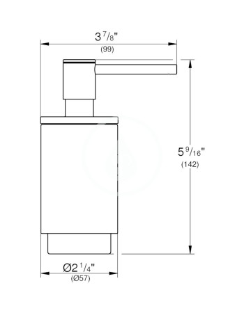 Дозатор рідкого мила Grohe Selection 41028AL0