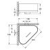 Поличка-корзина кутова Grohe Selection 41038AL0