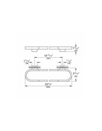 Тримач для рушників Grohe Selection 41056AL0
