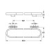 Тримач для рушників Grohe Selection 41058000