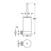 Туалетний йоржик у комплекті Grohe Selection 41076DL0