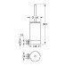 Туалетний йоржик у комплекті Grohe Selection 41076GL0