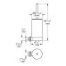 Туалетний йоржик у комплекті Grohe Selection 41076GN0