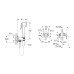 Комплект гігієнічного душу Grohe BauCurve UA12104400