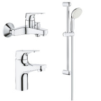 Комплект змішувачів для ванної кімнати Grohe BauFlow UA121624S0