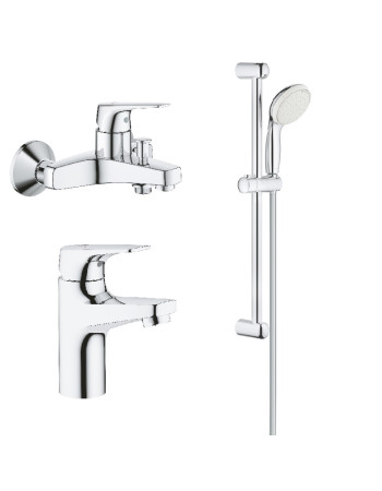 Комплект змішувачів для ванної кімнати Grohe BauFlow UA121624S0