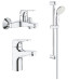 Комплект змішувачів для ванної кімнати Grohe BauFlow UA121624S0