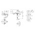 Комплект змішувачів для ванної кімнати Grohe BauFlow UA121630S0