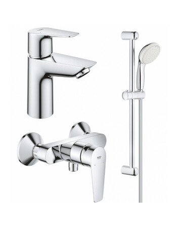 Комплект змішувачів для ванної кімнати Grohe BauEdge UA123208S0