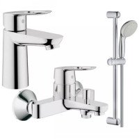Комплект змішувачів для ванної кімнати Grohe BauLoop New UA123214S0